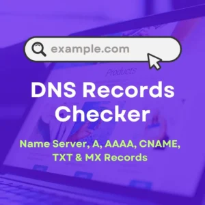 DNS Records Checker WordPress Plugin